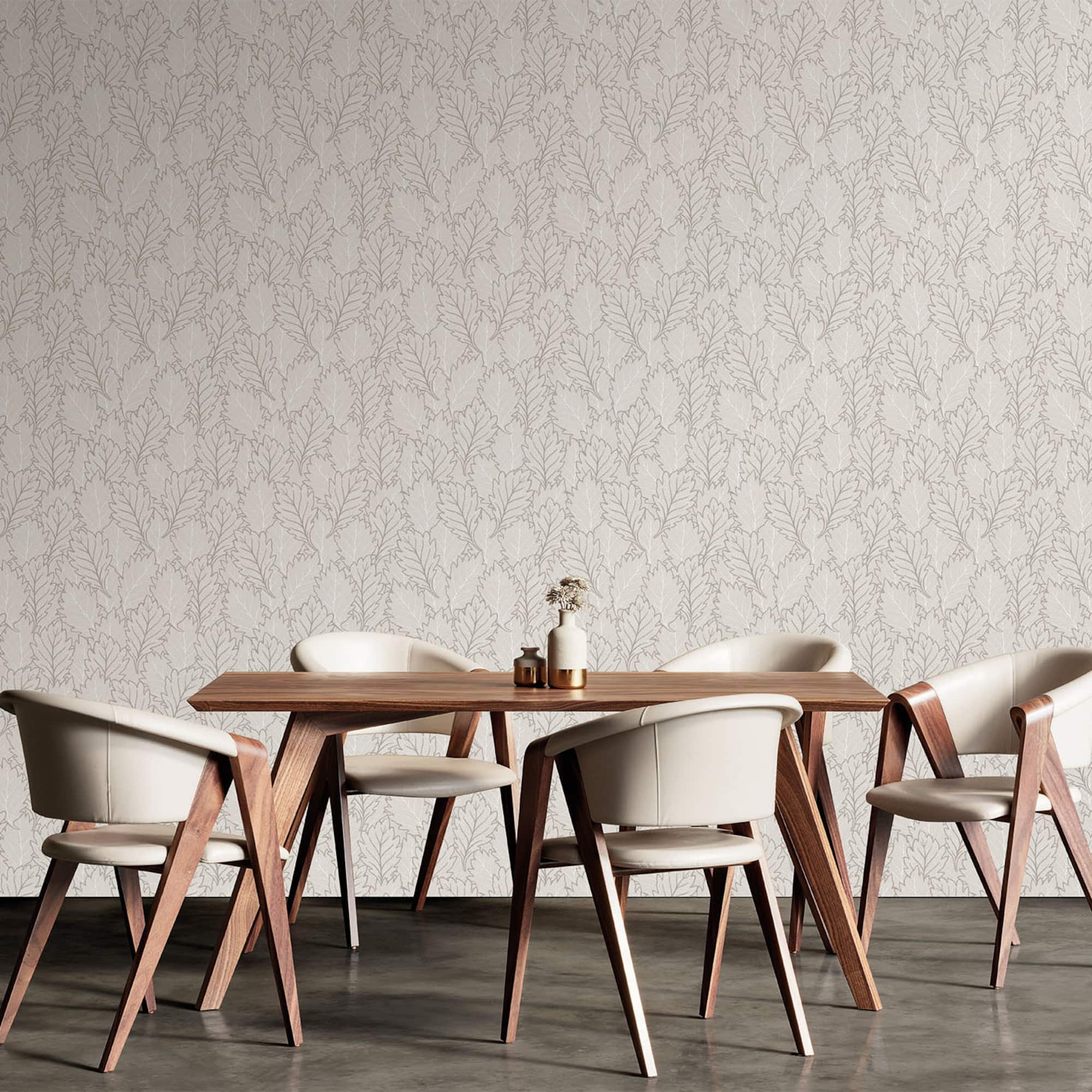 Designs Direct Quercus Leaves Wallpaper